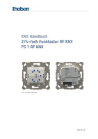 PS 1 RF KNX - Manuel